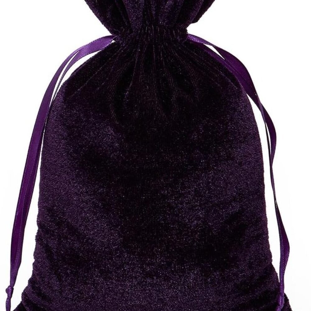Velvet Drawstring Pouch - Velvet Bag with Drawstrings for Jewelry and Gift Bag –